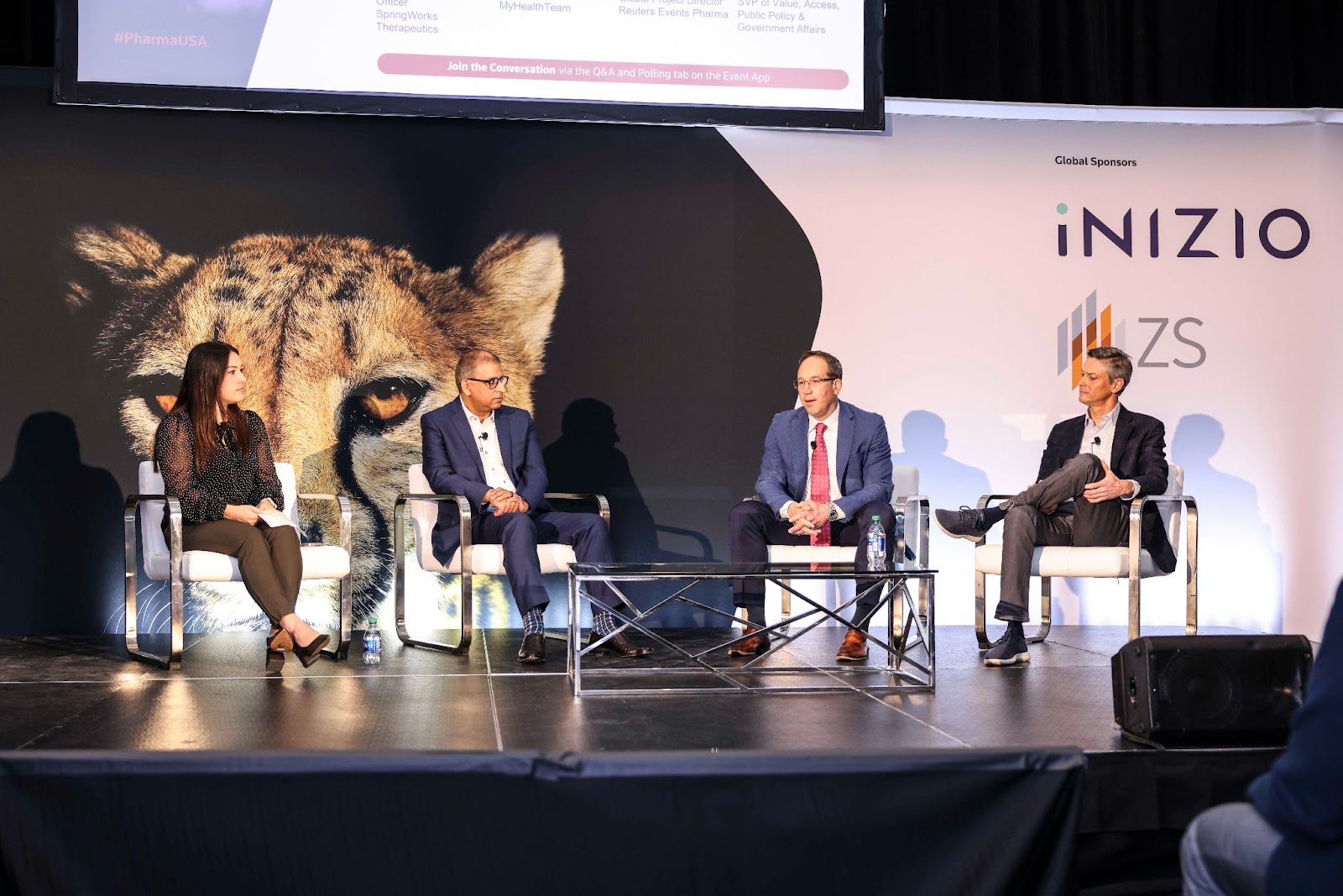 At Reuters Pharma USA in Philadelphia, Bhavesh Ashar, Chris Liebman, and Eric Peacock discuss innovation and equitable access during the keynote panel.