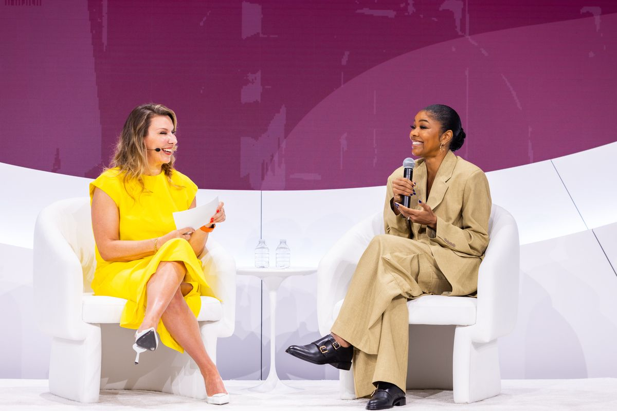 Andrea Palmer, president of Publicis Health Media, sat down with Gabrielle Union-Wade, who shared her experience with searching for solutions on her own health journey and how patient communities played a pivotal role. (Photo courtesy of PHM) PHM Healthfront