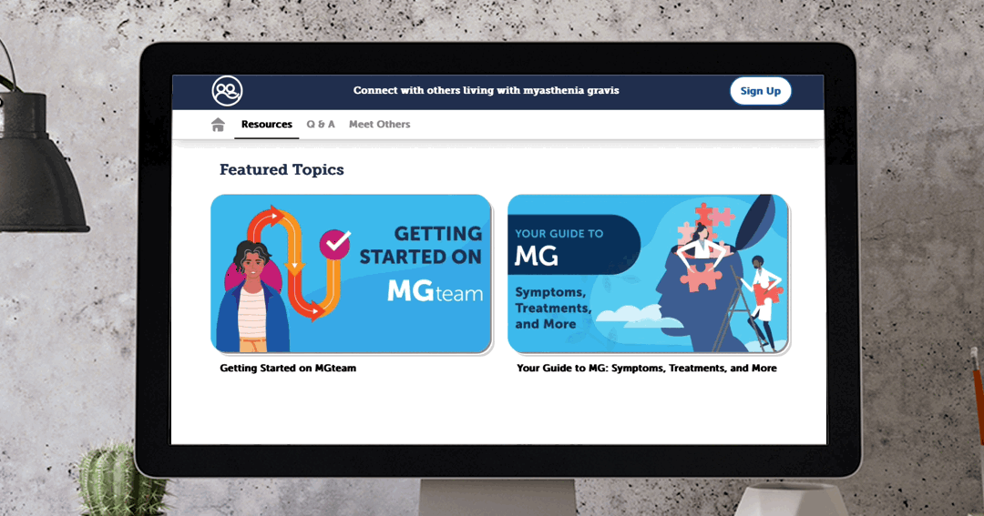 MGteam Launched by MyHealthTeam to Help People Living With Myasthenia Gravis 