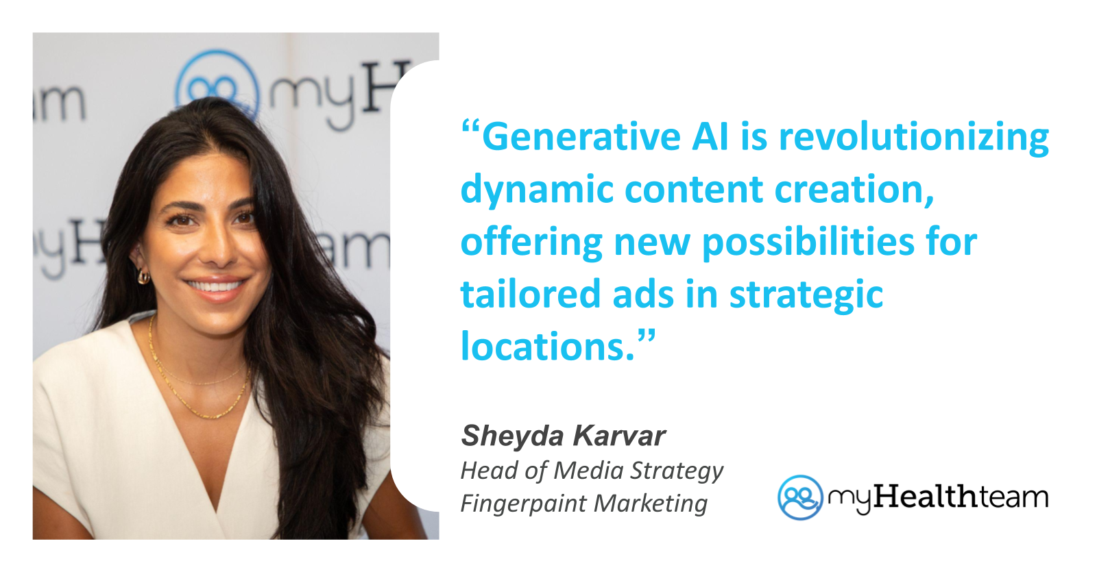 “Generative AI is revolutionizing dynamic content creation, offering new possibilities for tailored ads in strategic locations [based on the context and the viewer] instead of one animation that is running across all digital properties.”